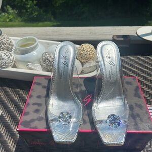 Silver Women's Heels